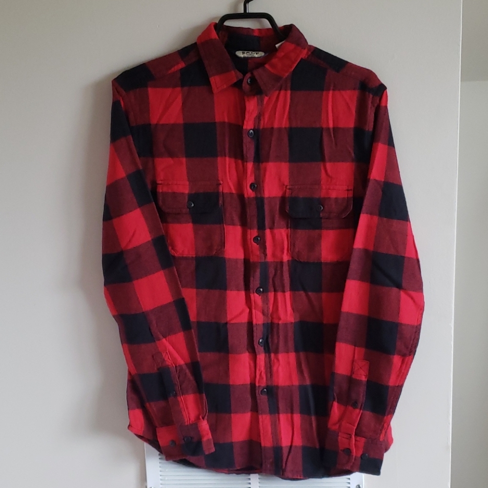 Salt Valley Buffalo Check Button Down Size XS